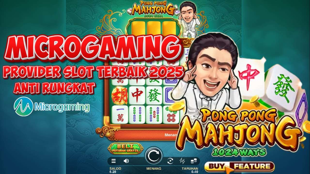Microgaming Slot Terbaik 2025 – Provider Gacor & Anti Rungkat!